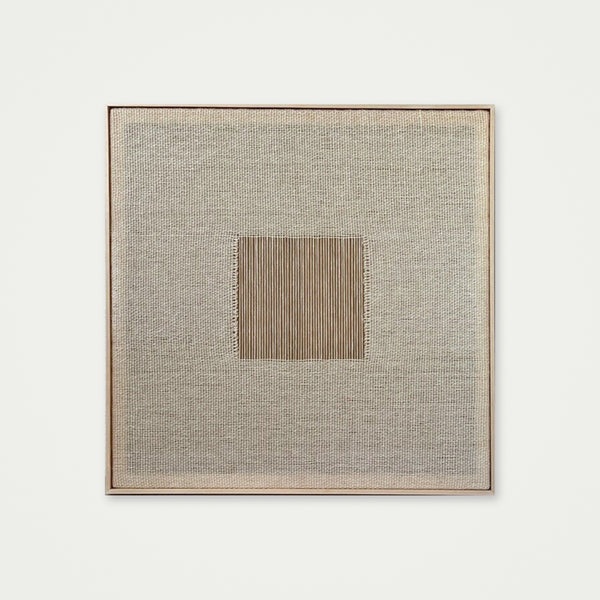 Diskuer - Framed Woven Wall Decoration