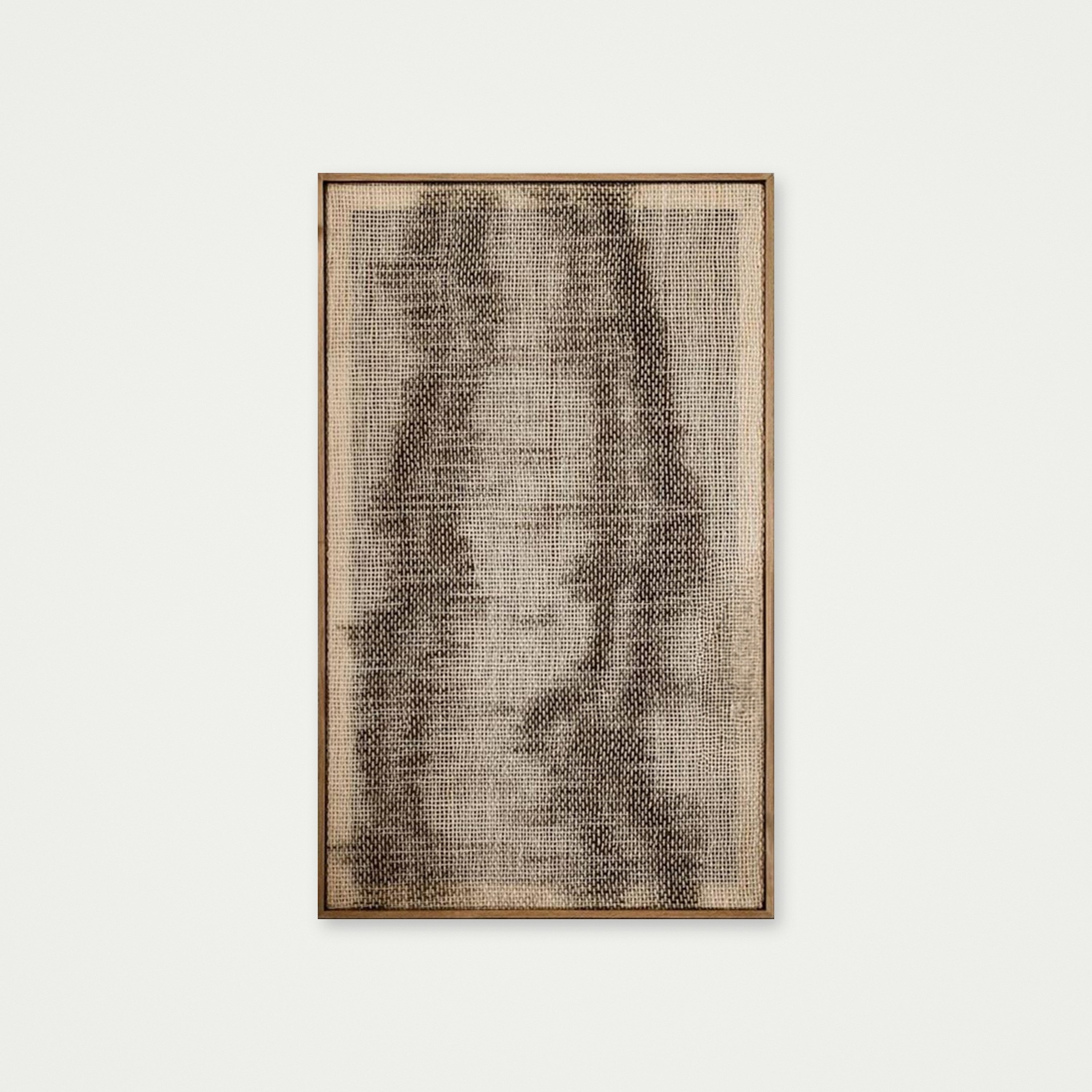Flus — Minimalist Framed Tapestry, Ready to Ship – Lale Studio & Shop