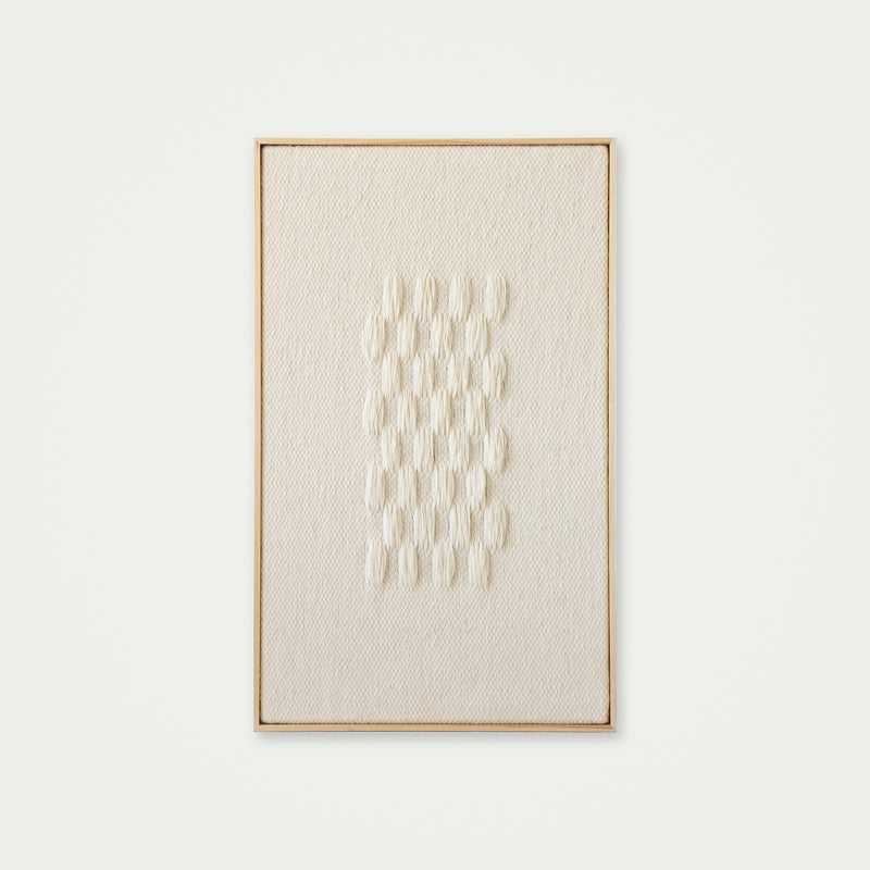 Framed II - Wool Tapestry - Woven Art
