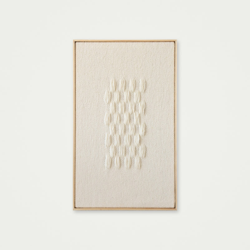 Framed II - Wool Tapestry - Woven Art