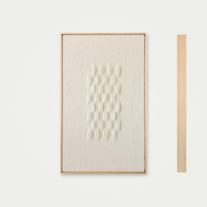 Framed II - Wool Tapestry - Woven Art