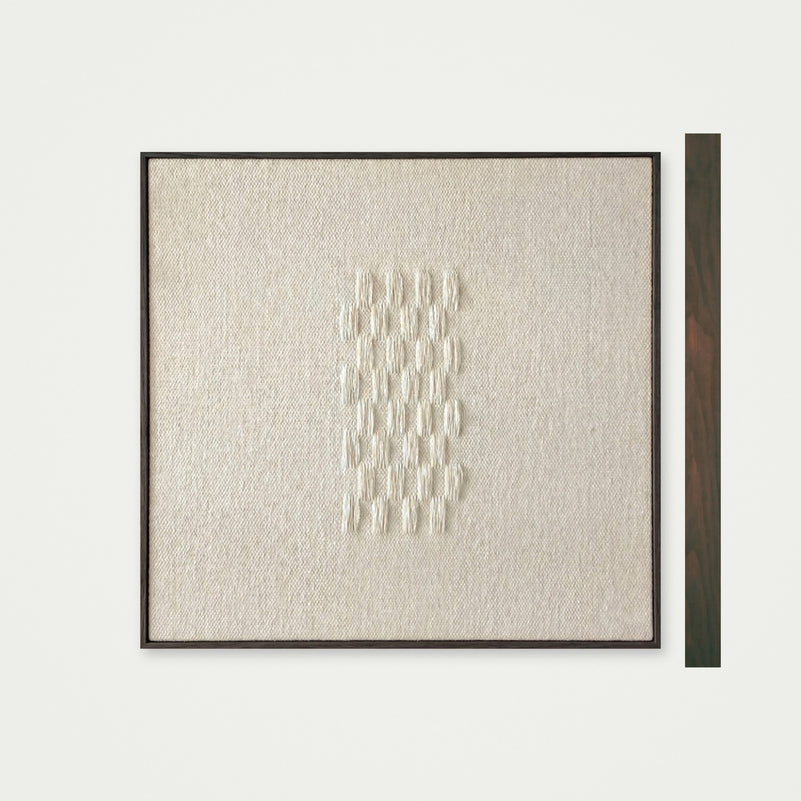 Framed II - Wool Tapestry - Woven Art