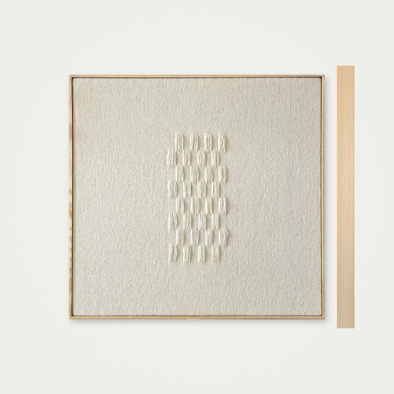 Framed II - Wool Tapestry - Woven Art