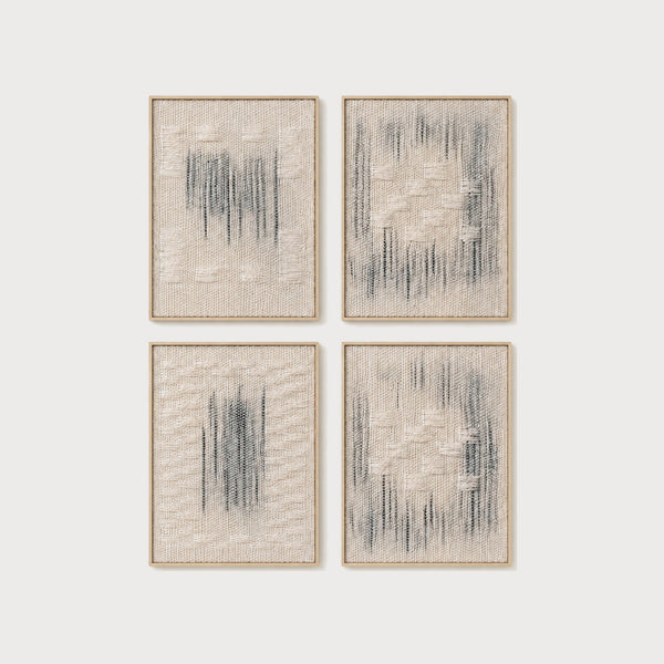 Framed Set - Woven Wall Hangings