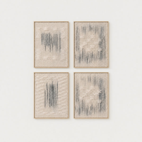 Framed Set - Woven Wall Hangings
