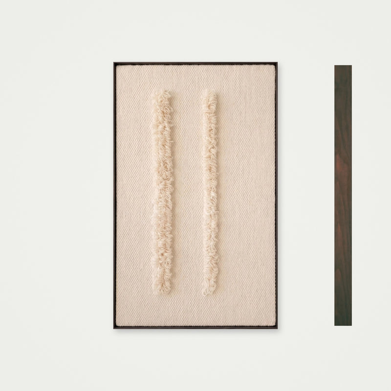 Framed VI - Woven Loops - Wall Hanging