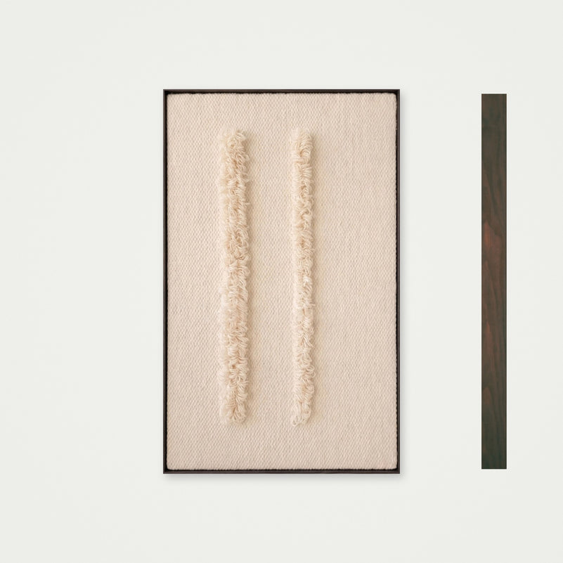 Framed VI - Woven Loops - Wall Hanging