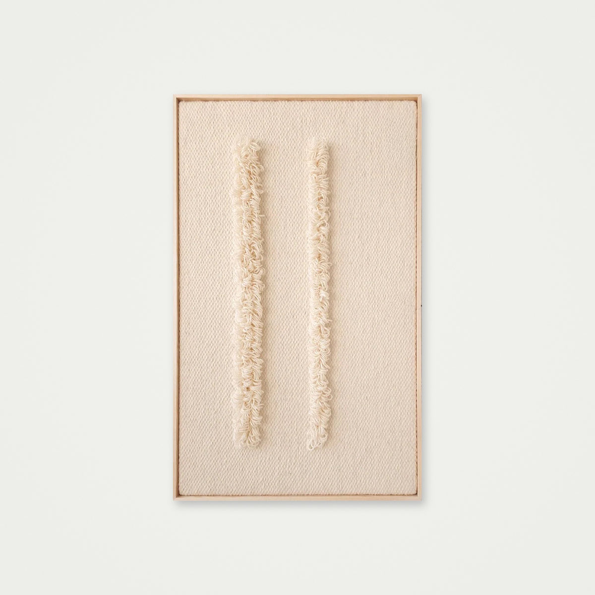 Framed VI - Woven Loops - Wall Hanging
