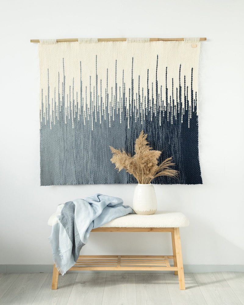 Maris - Natural and Blue Wall Art