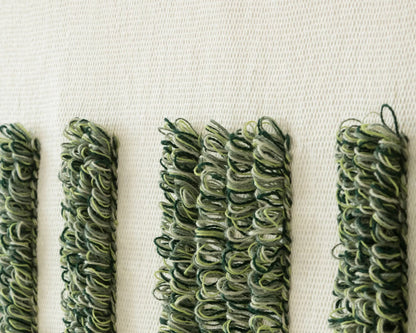 Green Luna - Woven Wall Decoration