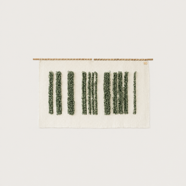 Green Luna - Woven Wall Decoration