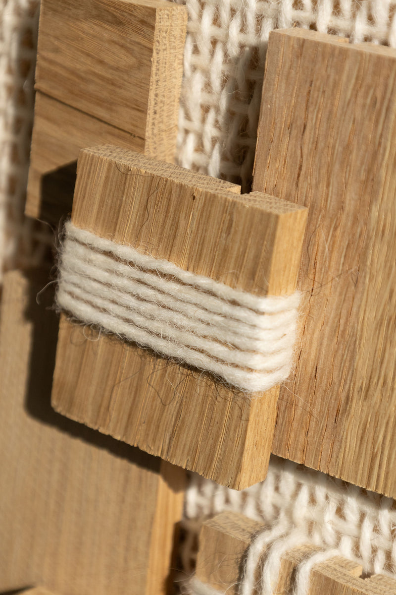 Horizon - Mixed Media Wood Tapestry