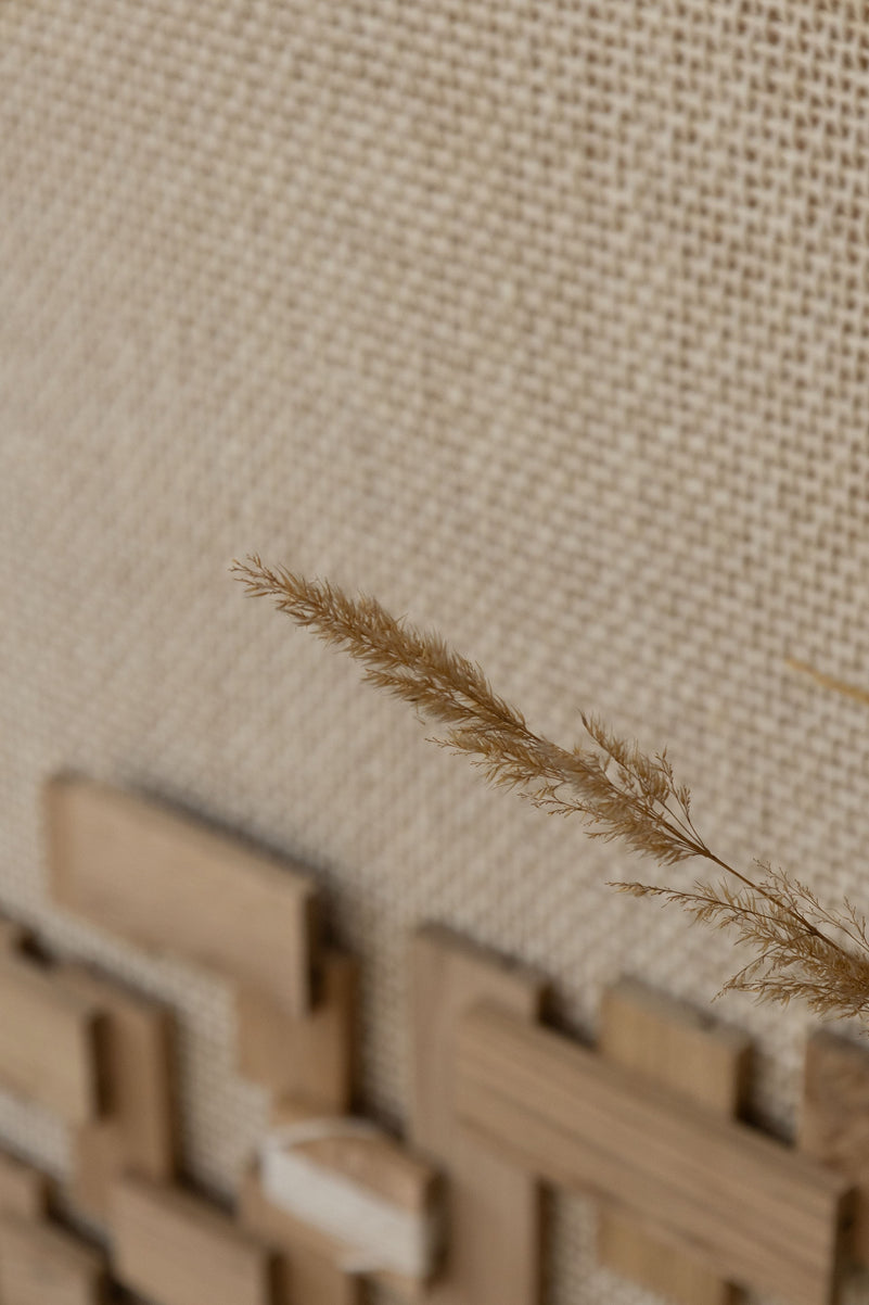 Horizon - Mixed Media Wood Tapestry