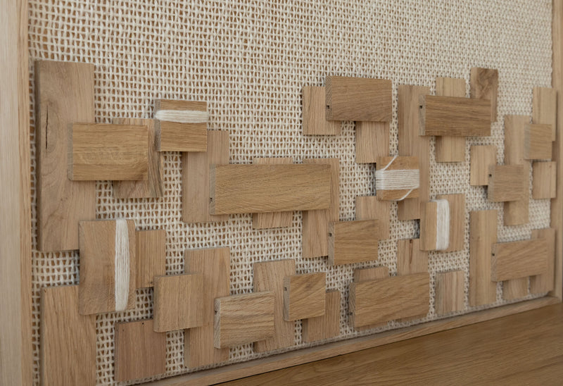 Horizon - Mixed Media Wood Tapestry