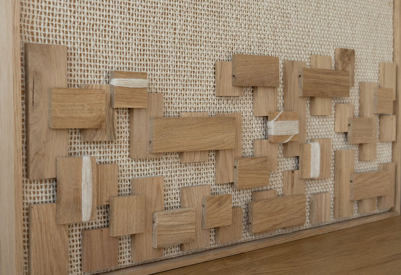 Horizon - Mixed Media Wood Tapestry