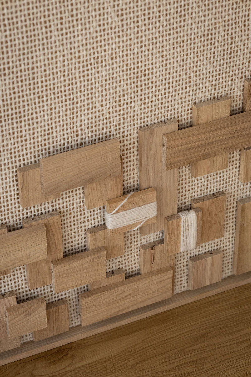 Horizon - Mixed Media Wood Tapestry