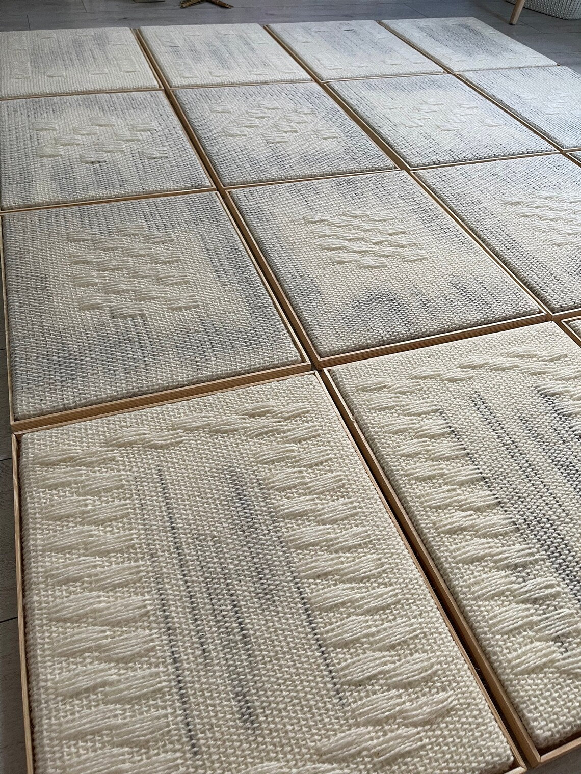 Framed Set Mini Tapestries (4 PCS)