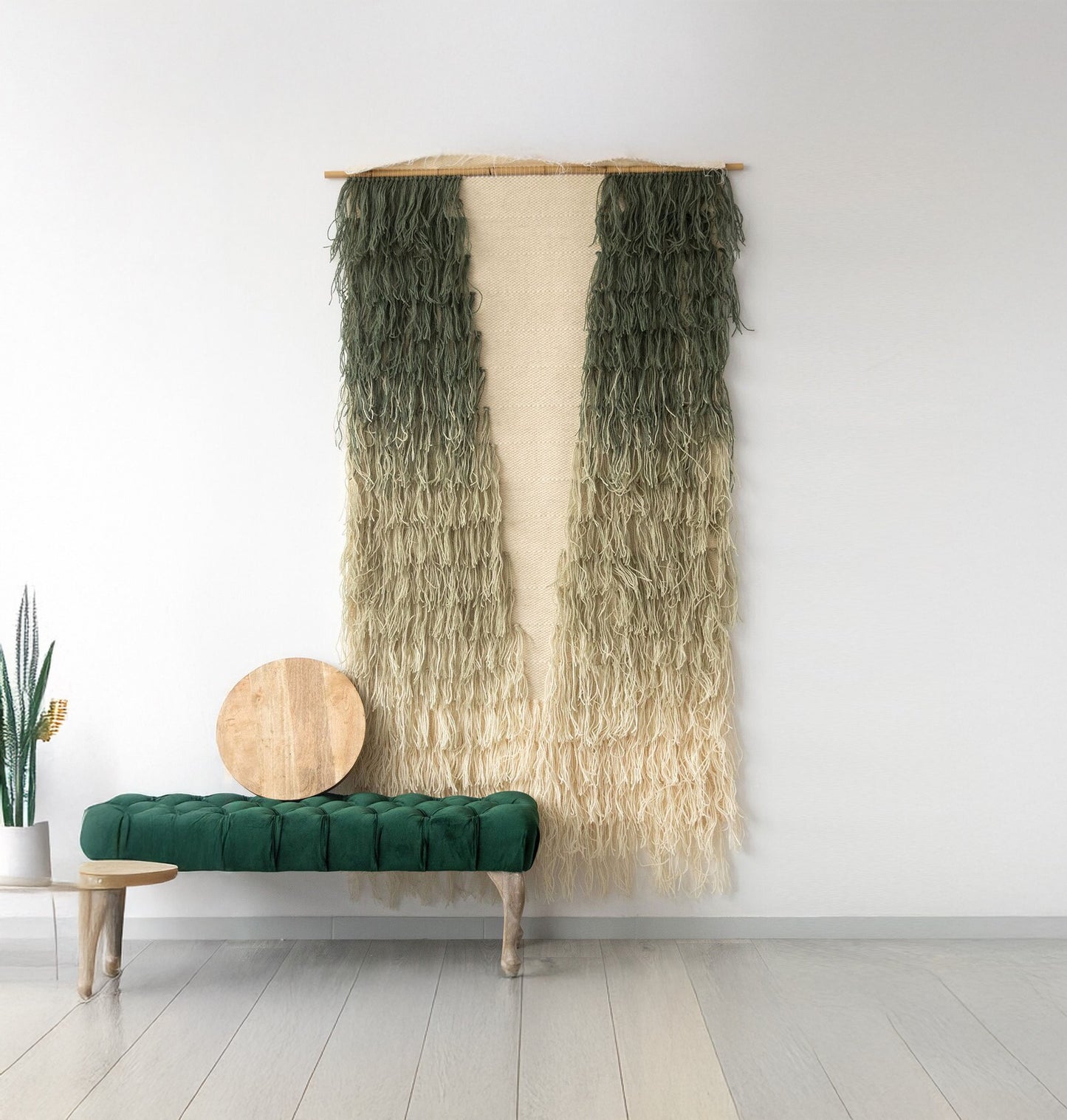 Zafer - Handwoven Wool Tapestry