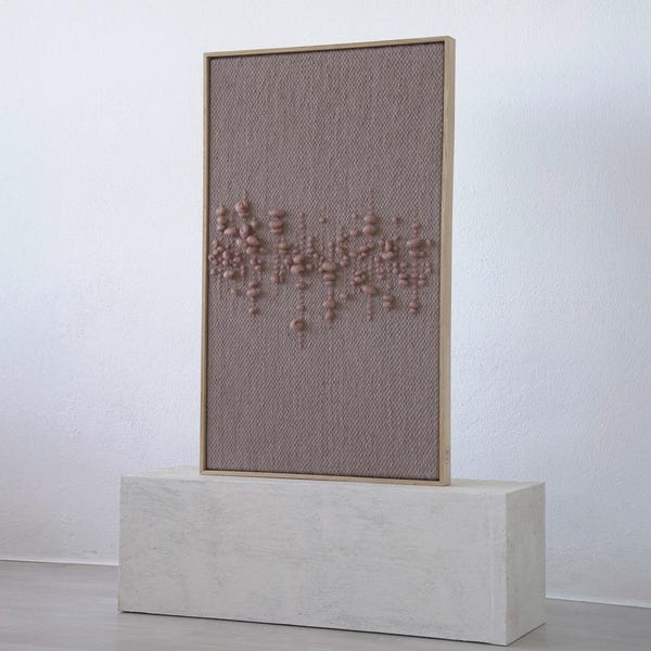 Teor - Bronze Clouds - Woven Art