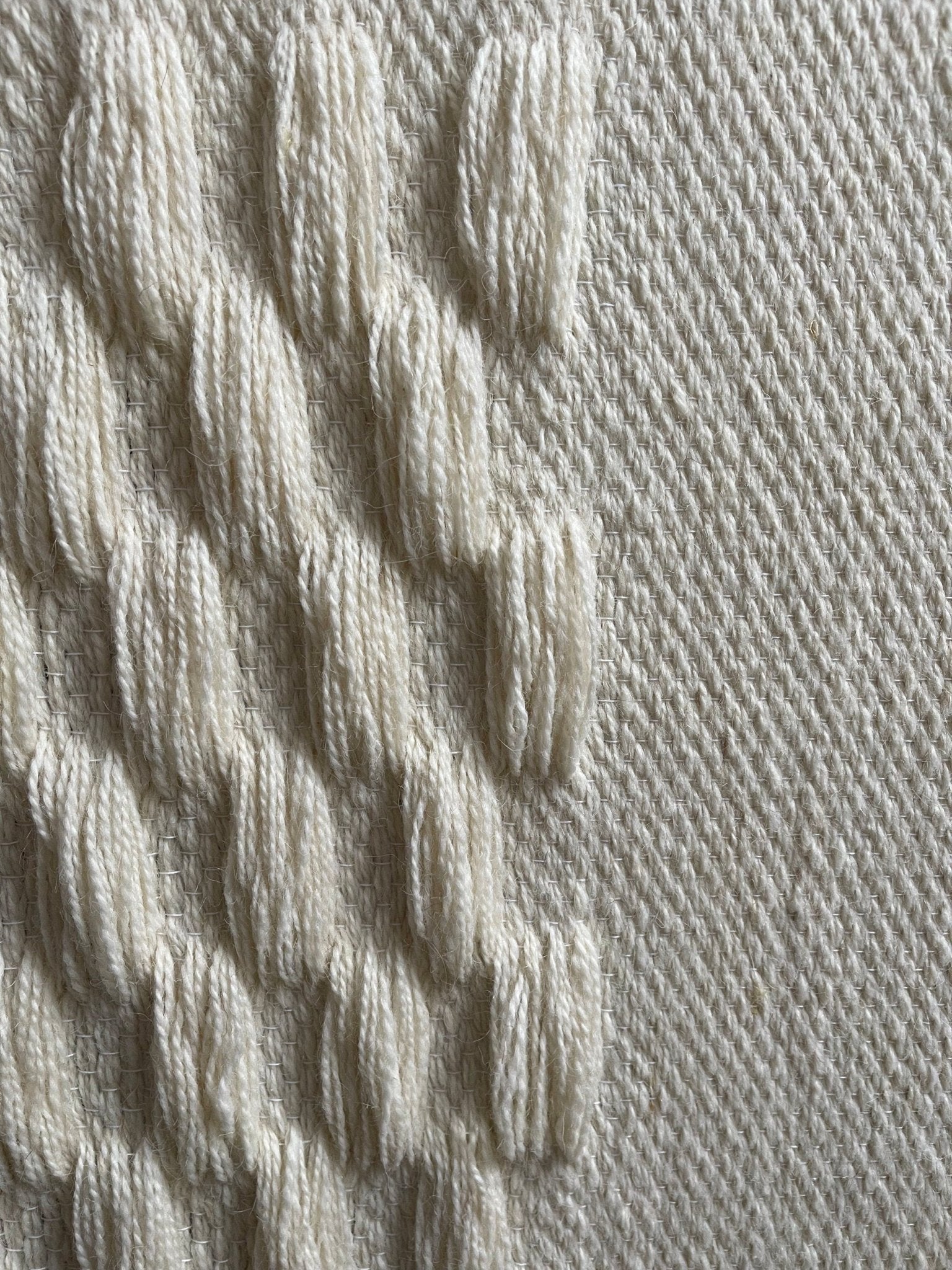 Framed II - Wool Tapestry - Woven Art