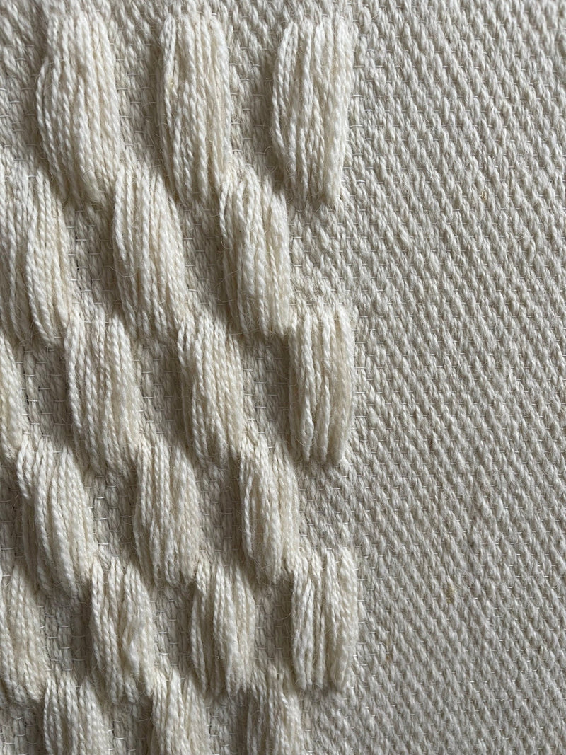 Framed II - Wool Tapestry - Woven Art