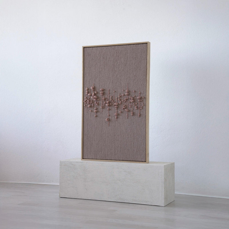 Teor - Bronze Clouds - Woven Art