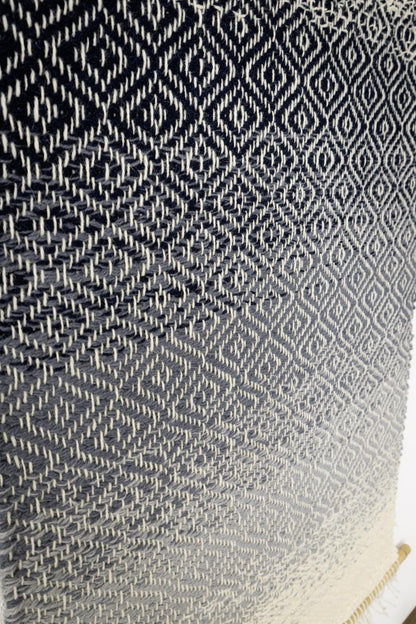 BLUO – A Calm Horizon Woven in Wool