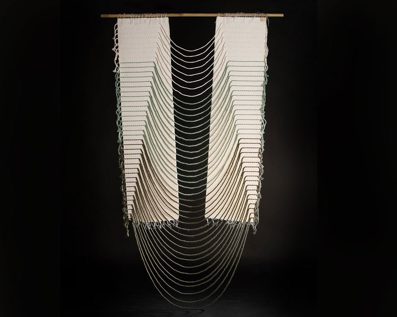 Green Urania - Tapestry Semi Circles