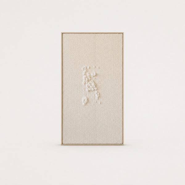 Klit - Arazzo di lana con cornice