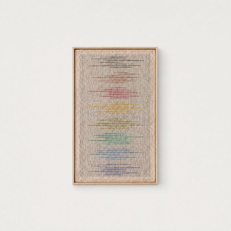 Kloara - Framed Colorful Wall Decoration