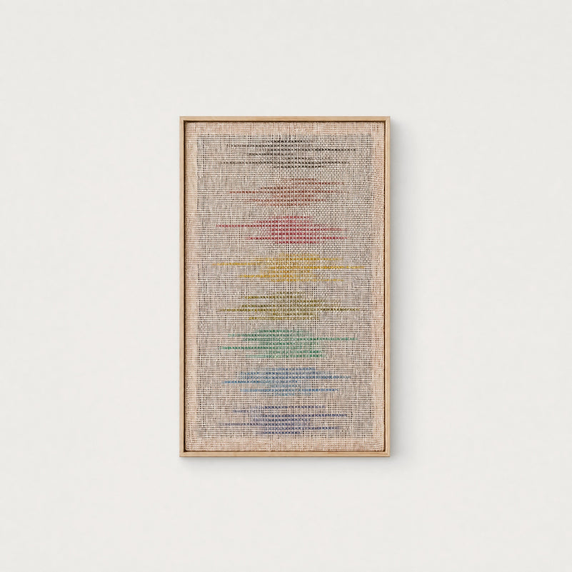 Kloara - Framed Colorful Wall Decoration