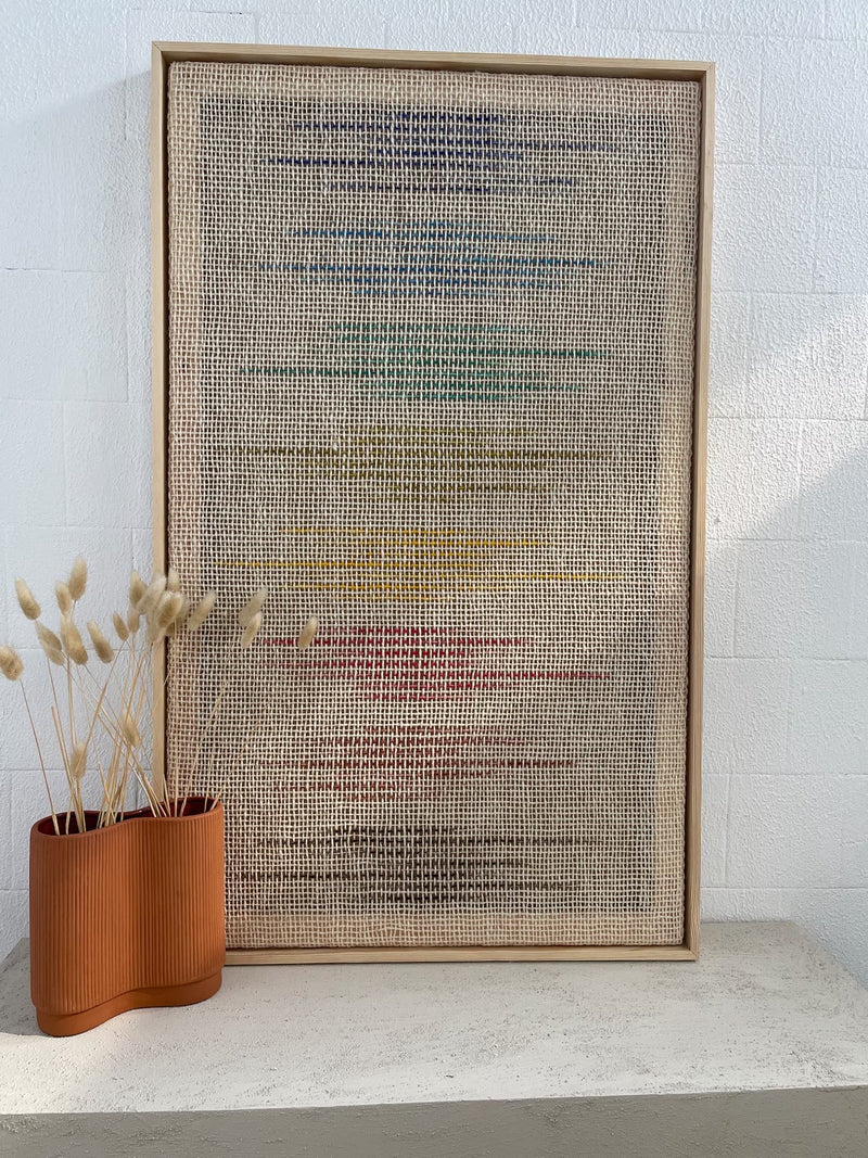 Kloara - Framed Colorful Wall Decoration