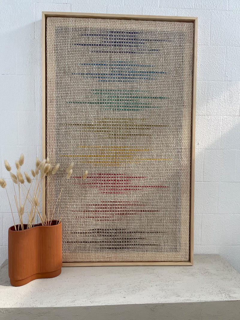 Kloara - Framed Colorful Wall Decoration