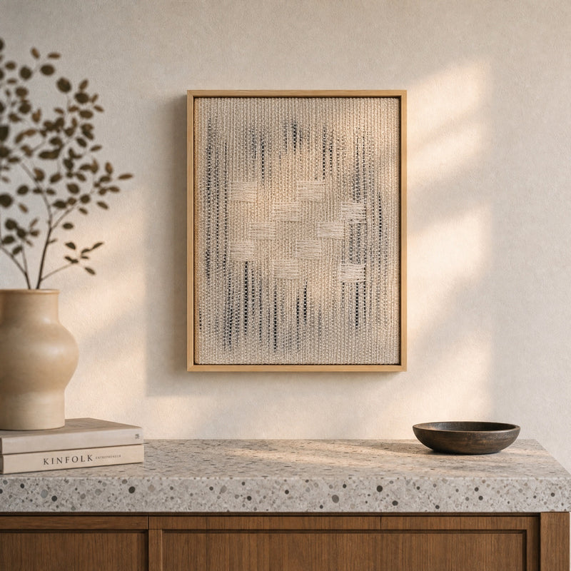 Framed Set - Woven Wall Hangings