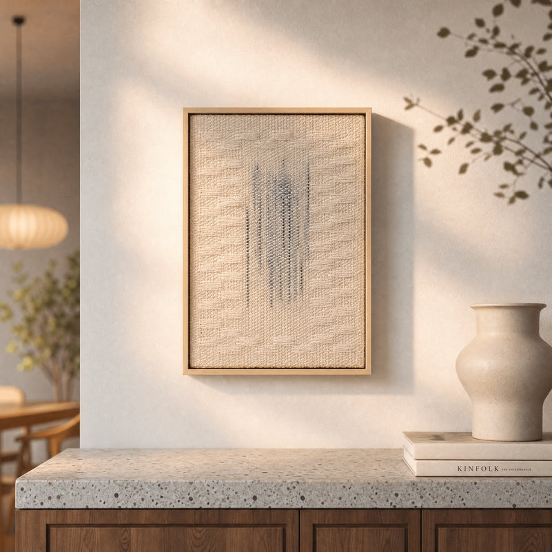 Framed Set - Woven Wall Hangings