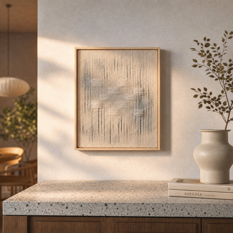 Framed Set - Woven Wall Hangings