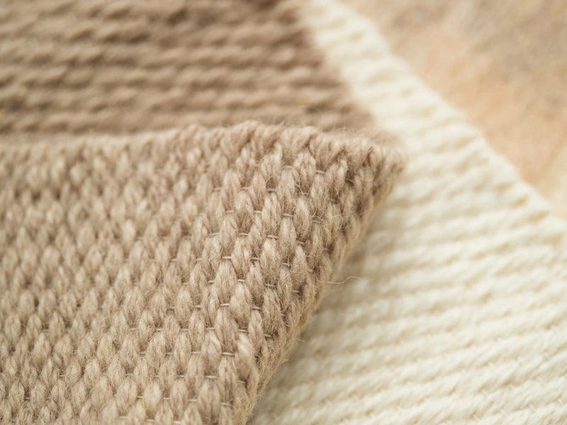 Auroa - Handwoven Geometric Wool Tapestry