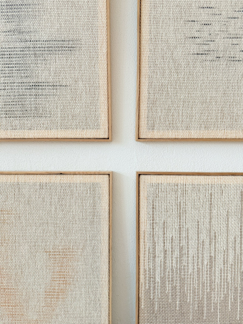 Minimalist Framed - Handwoven Set