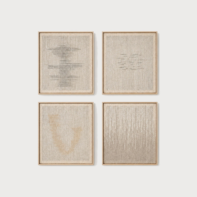 Minimalist Framed - Handwoven Set