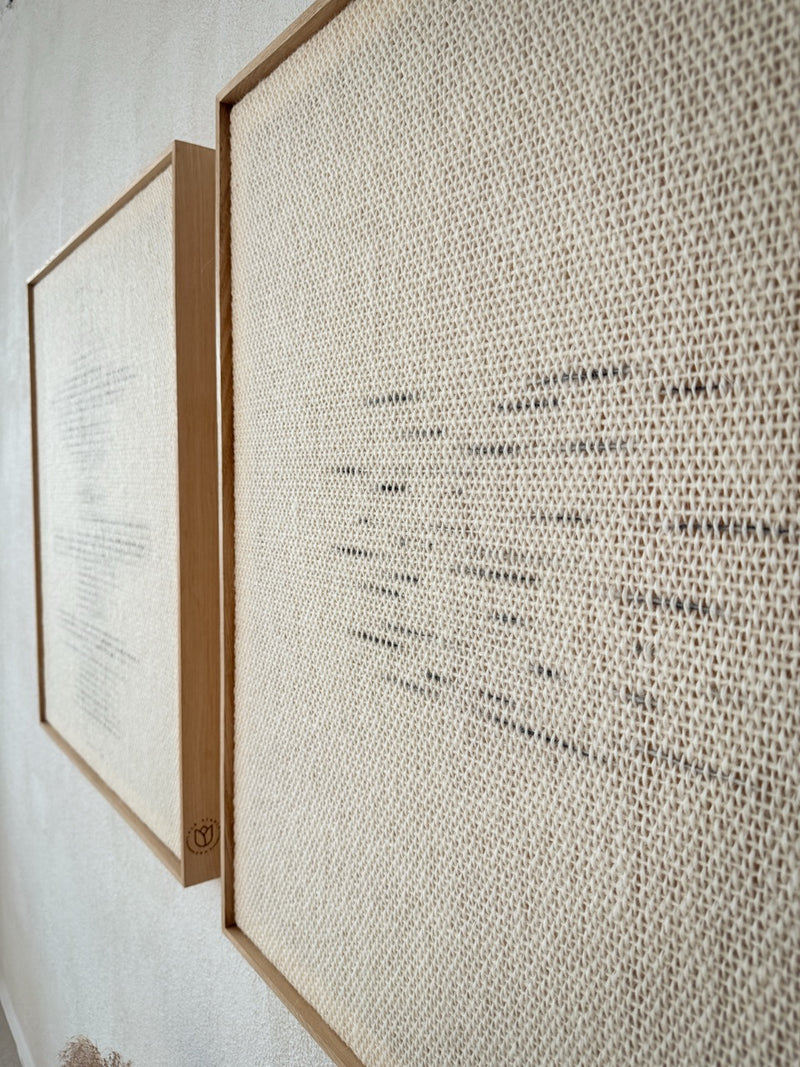 Minimalist Framed - Handwoven Set
