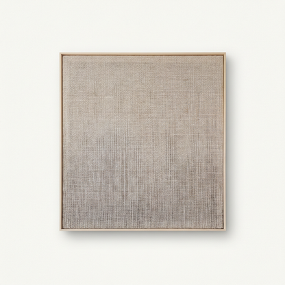 Doc - Handwoven Framed Tapestry