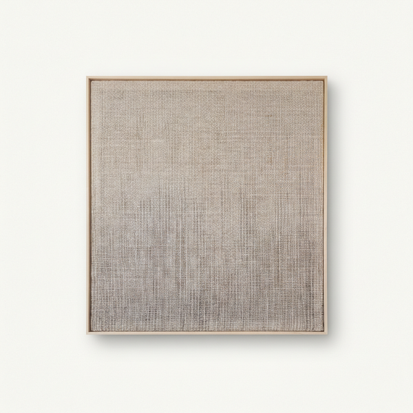 Doc - Handwoven Framed Tapestry