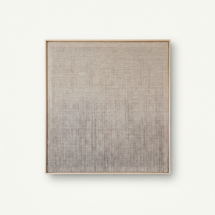 Doc - Handwoven Framed Tapestry