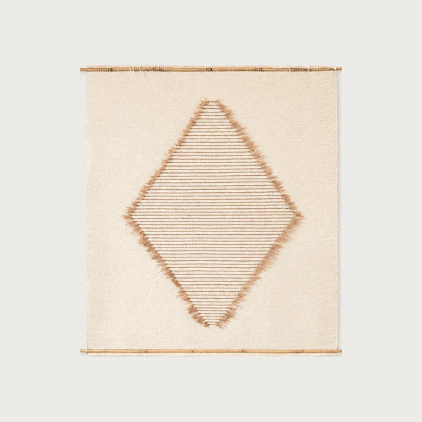 Rombo - Handwoven Wool Wall Tapestry