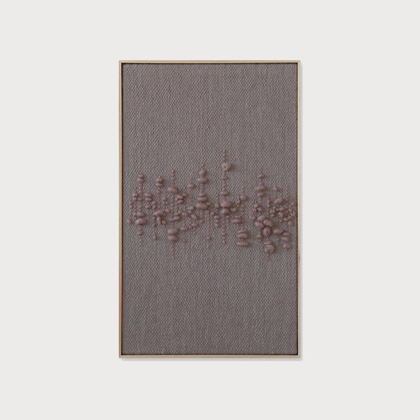 Teor - Bronze Clouds - Woven Art
