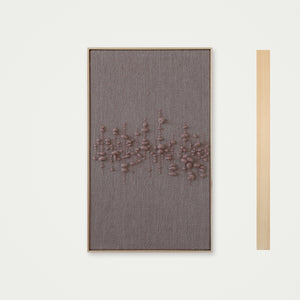 Teor handwoven wool wall art, view 7