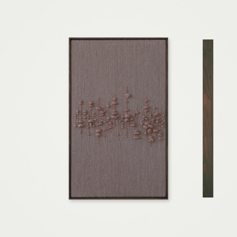 Teor - Bronze Clouds - Woven Art
