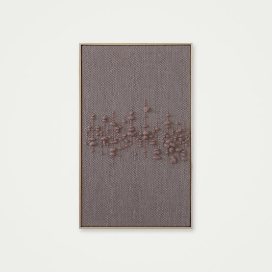 Teor - Bronze Clouds - Woven Art