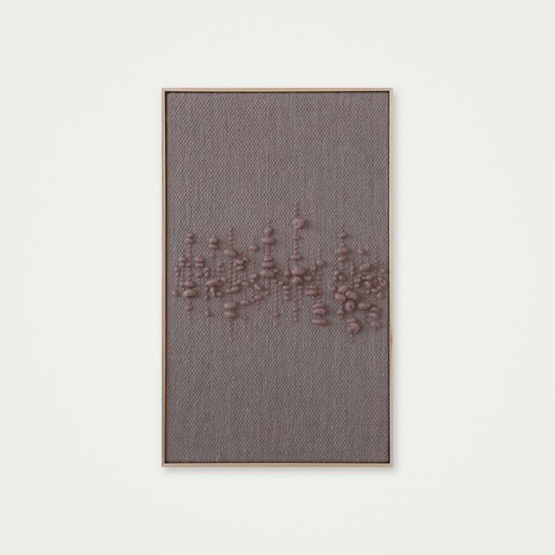 Teor - Bronze Clouds - Woven Art