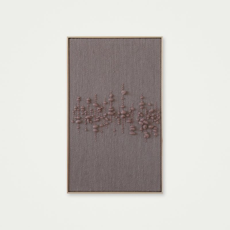 Teor - Bronze Clouds - Woven Art